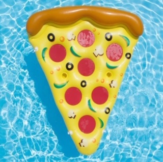 Inflable pizza